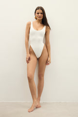 ONE PIECE BOWIE TEXTURE OFF WHITE